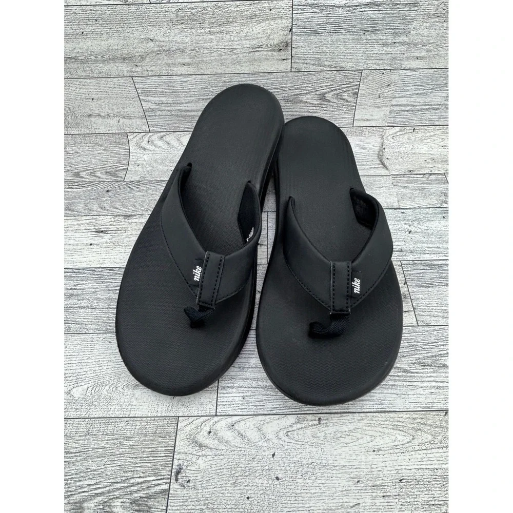 Nike Solay Thong Black Men Flip Flop Sandals AO3621-001 Sz 7